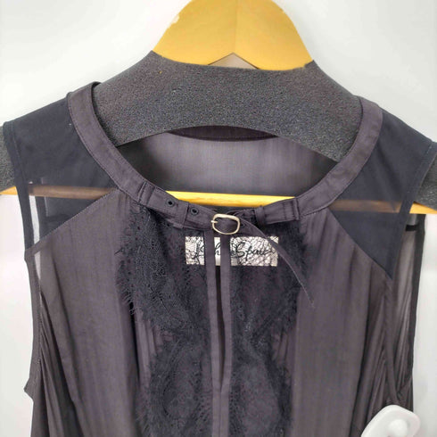 シェアースピリット SHARE SPIRIT レース切替ノースリーブブラウス レディース JPN:40