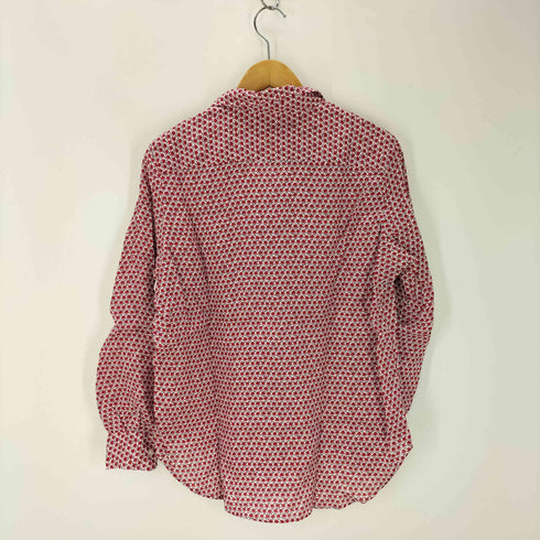 フランクアンドアイリーン Frank&Eileen 花柄長袖リネンシャツ レディース XS