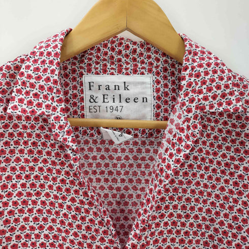フランクアンドアイリーン Frank&Eileen 花柄長袖リネンシャツ レディース XS
