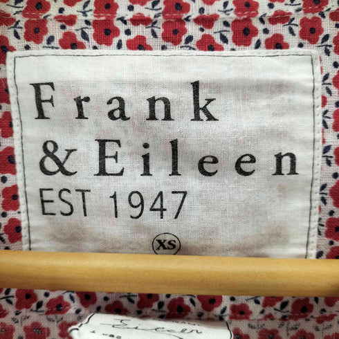 フランクアンドアイリーン Frank&Eileen 花柄長袖リネンシャツ レディース XS