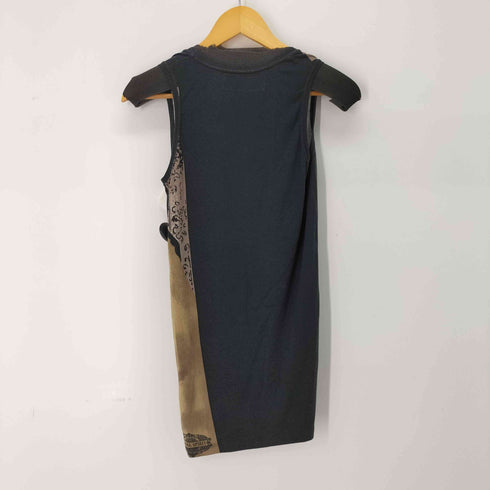 シェアースピリット SHARE SPIRIT y2k A FINGER TO HER LIPS タンクトップ レディース JPN:36