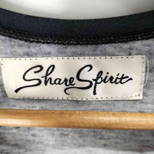 シェアースピリット SHARE SPIRIT y2k A FINGER TO HER LIPS タンクトップ レディース JPN:36