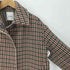 クラネ CLANE 19AW MIX CHECK SOUTIEN COLLAR COAT ミックス チェック ステンカラー コート レディース JPN:1