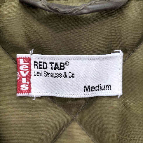 リーバイス Levis 00S RED TAB 70827 裏地 キルティング ダウン トラッカー ジャケット 2006年製 メンズ import:M