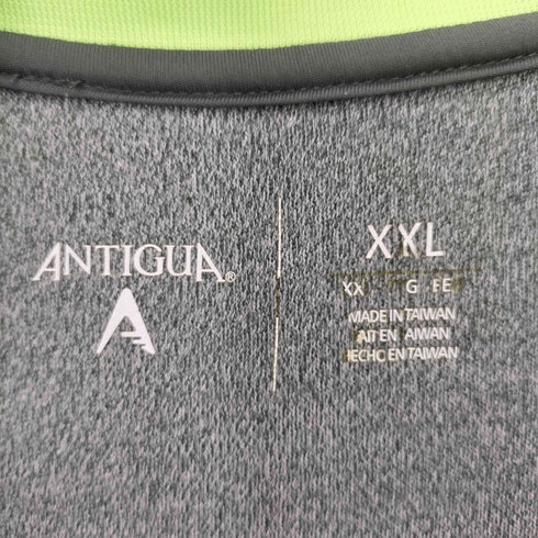 ANTIGUA Whispering Springs GOLF CLUB 刺繍 ハーフジップ トラック プルオーバー ジャージ メンズ import:XXL
