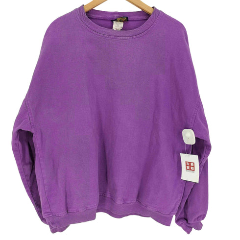 SELECT カナダ製 ワッフル リブ コットン スウェット メンズ import:XL