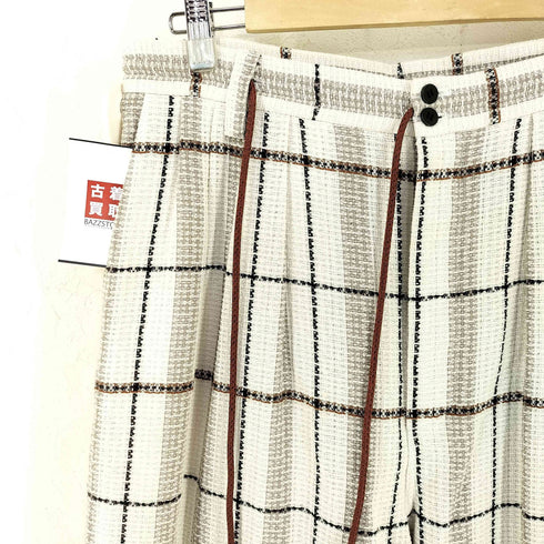 エドウィナホール Edwina Horl cotton check pants メンズ JPN:M
