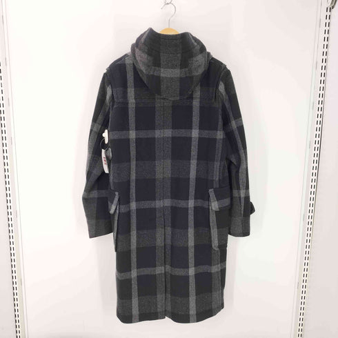 ブラックレーベルクレストブリッジ BLACK LABEL CRESTBRIDGE トーナルクレストブリッジチェックダッフルコート メンズ JPN:M