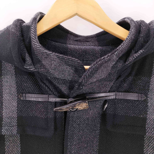 ブラックレーベルクレストブリッジ BLACK LABEL CRESTBRIDGE トーナルクレストブリッジチェックダッフルコート メンズ JPN:M
