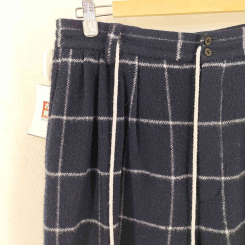 エドウィナホール Edwina Horl ウィンドウペン ウールパンツ メンズ JPN:M