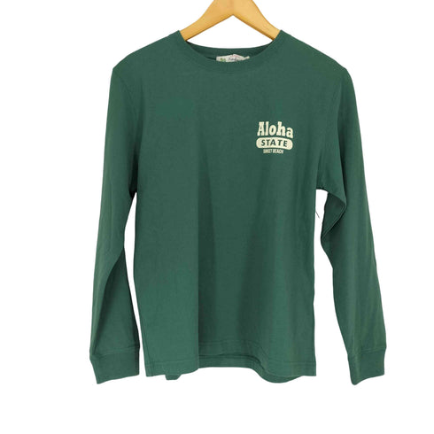 hula lani hawaii バックプリントL/S TEE レディース JPN:L