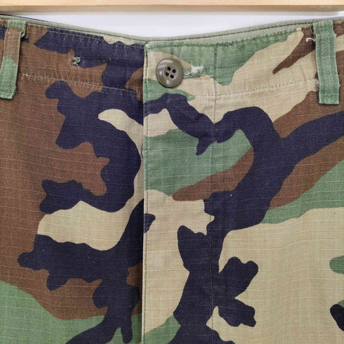 ユーエスアーミー U.S. ARMY 95年製 ウッドランドカモ リップストップ カーゴパンツ メンズ