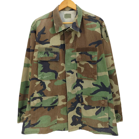 ユーエスアーミー U.S. ARMY 93年製 ウッドランドカモ BDUシャツジャケット メンズ MEDIUM - REGULAR