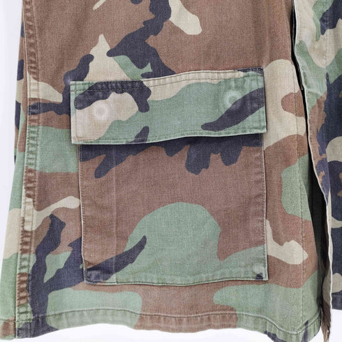 ユーエスアーミー U.S. ARMY 93年製 ウッドランドカモ BDUシャツジャケット メンズ MEDIUM - REGULAR