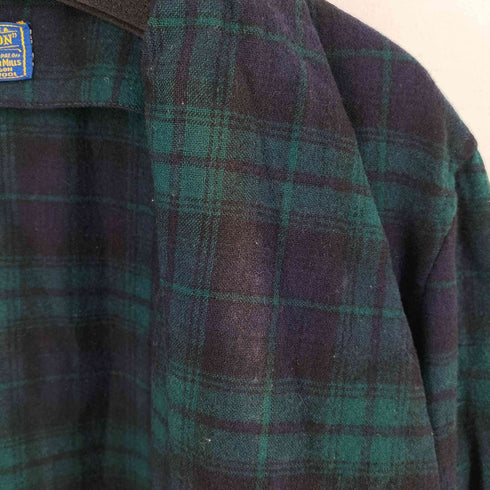 ペンドルトン PENDLETON 40S ブラックウォッチ ガウンコート メンズ import:L