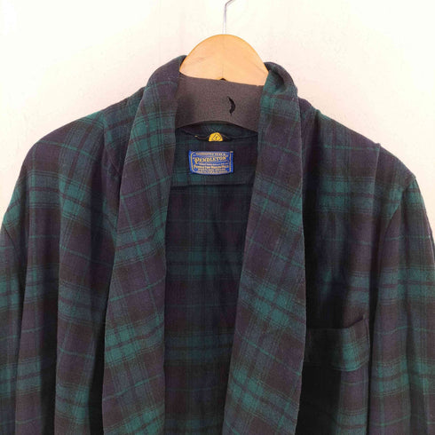 ペンドルトン PENDLETON 40S ブラックウォッチ ガウンコート メンズ import:L