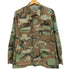 ユーエスアーミー U.S. ARMY 90s ウッドランドカモ ミリタリーシャツ メンズ SMALL - REGULAR