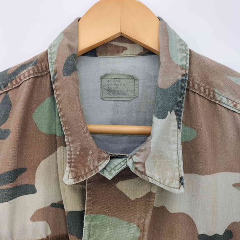 ユーエスアーミー U.S. ARMY 90s ウッドランドカモ ミリタリーシャツ メンズ SMALL - REGULAR