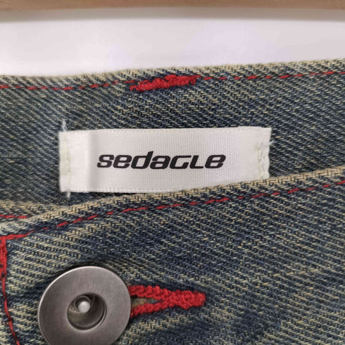 セダクル sedacle ヴィンテージカラーオーバーダイデニム メンズ JPN:L