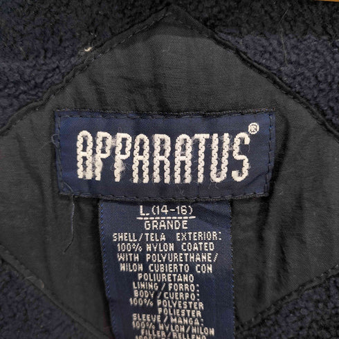 APPARATUS 裏地フリースフーデッドジャケット レディース L