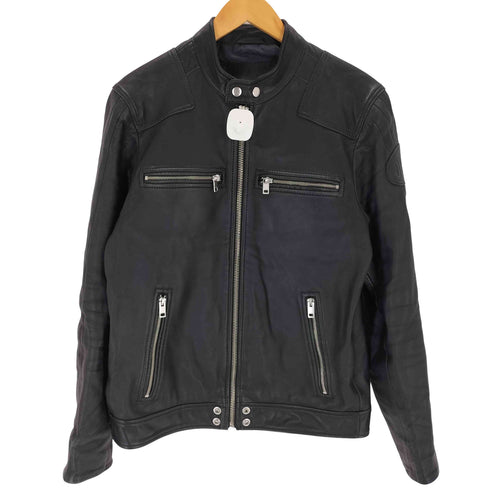 ディーゼル DIESEL シングルライダースジャケット メンズ import:L