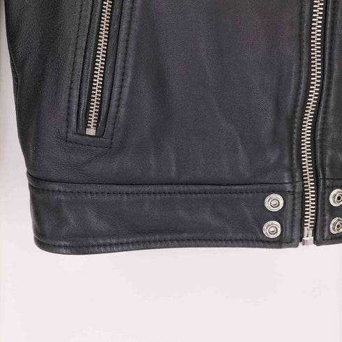 ディーゼル DIESEL シングルライダースジャケット メンズ import:L