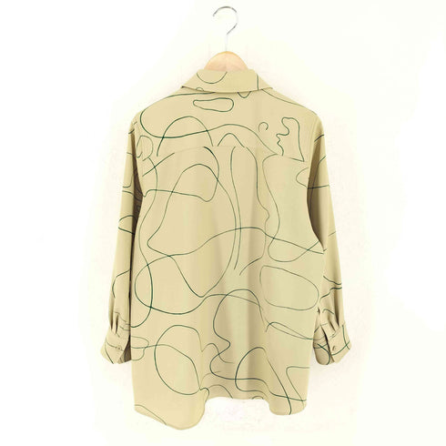 スティーブンアラン Steven Alan CURVE PRINT SHIRT レディース JPN:M