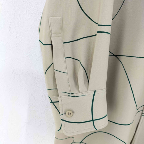 スティーブンアラン Steven Alan CURVE PRINT SHIRT レディース JPN:M
