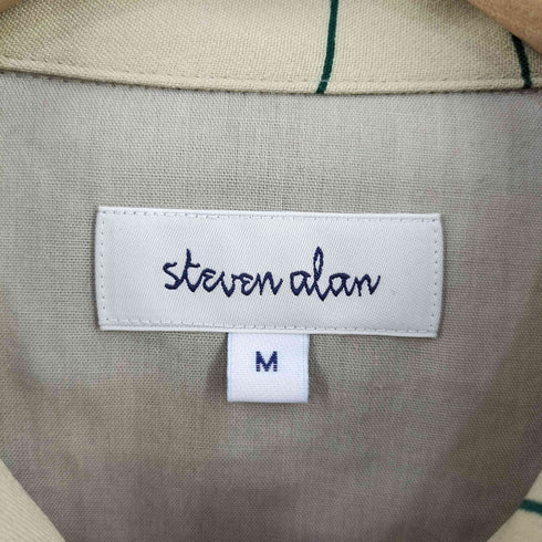 スティーブンアラン Steven Alan CURVE PRINT SHIRT レディース JPN:M