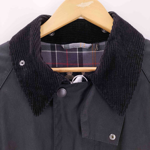 バブアー Barbour BURGHLEY ワックスコットン ロングコート メンズ US:38