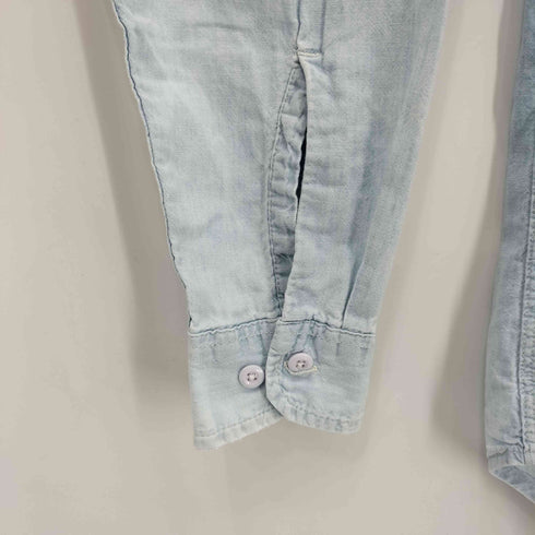 PRENTIS 80S MADE IN USA シャンブレーシャツ メンズ import:M
