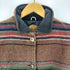 ウールリッチ WOOLRICH USA製 裏地キルティング ネイティブボーダージャケット レディース import:S