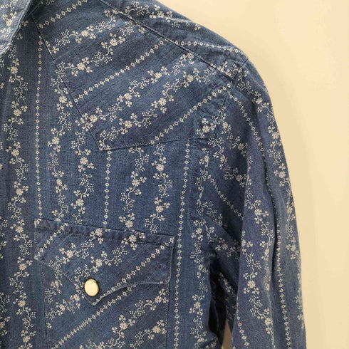 ポロバイラルフローレン Polo by RALPH LAUREN Naiomi Glasses フローラル シャツ メンズ 165/88A XS