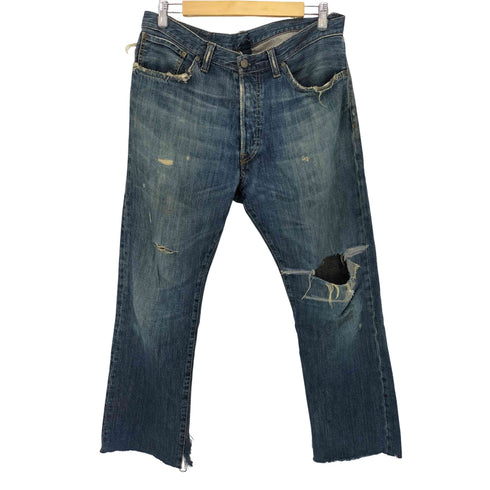 ポロラルフローレン POLO RALPH LAUREN ダメージ加工 デニムパンツ メンズ 34/32