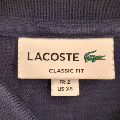 ラコステ LACOSTE L1212AL CLASSIC FIT ロゴ刺繍ポロシャツ メンズ US XS