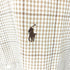 ポロバイラルフローレン Polo by RALPH LAUREN 90S BRADFORD ウィンドウペン ギンガムチェックシャツ エルボーパッチ メンズ import:L