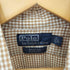ポロバイラルフローレン Polo by RALPH LAUREN 90S BRADFORD ウィンドウペン ギンガムチェックシャツ エルボーパッチ メンズ import:L