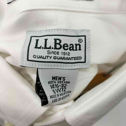 エルエルビーン L.L.Bean WRINKLE RESISTANT ボタンダウン ロングスリーブシャツ メンズ 14 1/2