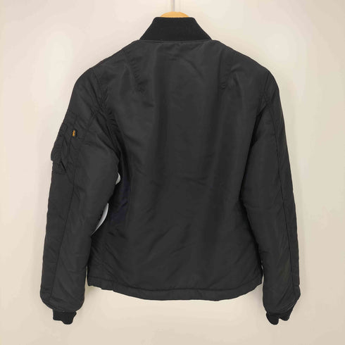 アルファインダストリーズ ALPHA INDUSTRIES 別注 MA-1 フライト ジャケット レディース JPN:L