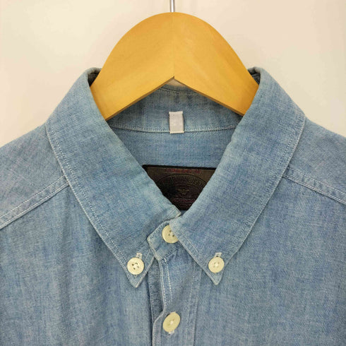アルマーニジーンズ ARMANI JEANS 90S BD L/S シャンブレシャツ メンズ JPN:M