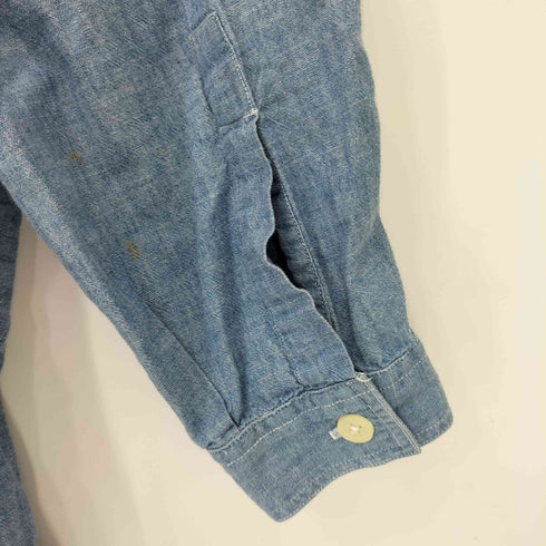 アルマーニジーンズ ARMANI JEANS 90S BD L/S シャンブレシャツ メンズ JPN:M