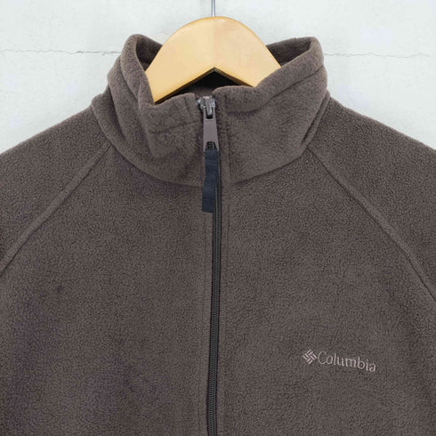 コロンビア Columbia ロゴ刺繍フリースジャケット レディース L