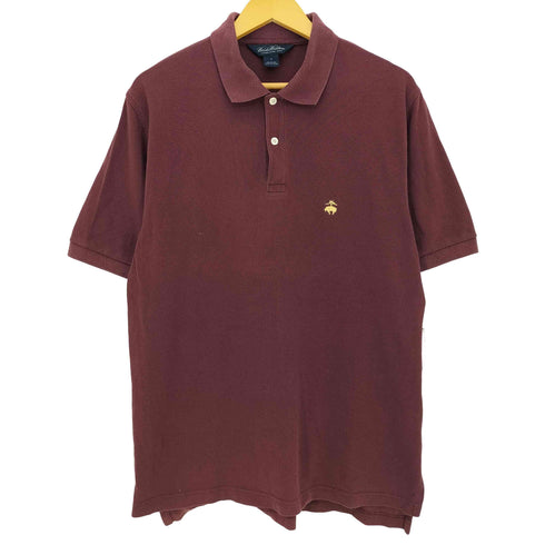 ブルックスブラザーズ BROOKS BROTHERS ワンポイント 鹿の子ポロシャツ メンズ import:M
