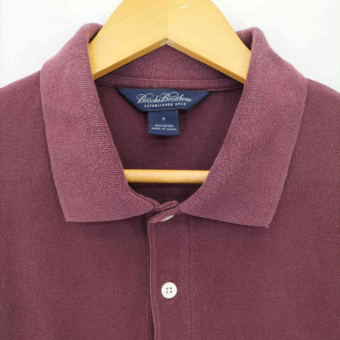 ブルックスブラザーズ BROOKS BROTHERS ワンポイント 鹿の子ポロシャツ メンズ import:M