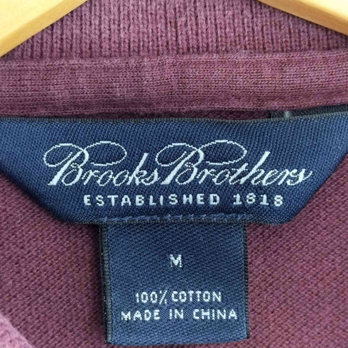 ブルックスブラザーズ BROOKS BROTHERS ワンポイント 鹿の子ポロシャツ メンズ import:M
