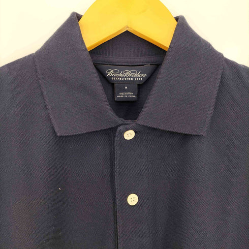 ブルックスブラザーズ BROOKS BROTHERS ワンポイント 鹿の子ポロシャツ メンズ import:M