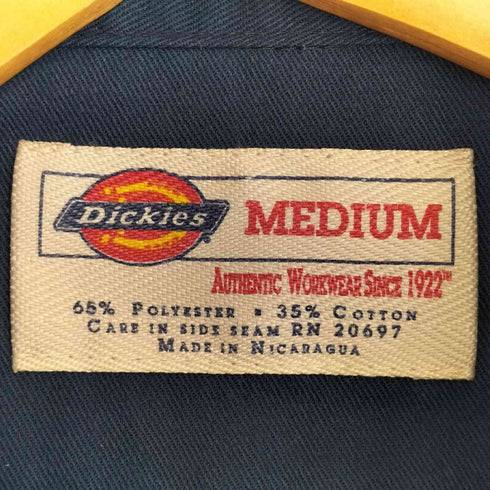 ディッキーズ Dickies T/Cツイル 半袖ワークシャツ メンズ import:M