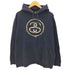 ステューシー Stussy 00S 黒タグ SS LINK HOODIE SSリンク プリント プルオーバー パーカー メンズ import:L