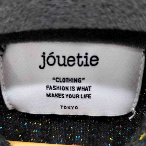 ジュエティ jouetie 22AW 袖デザインラメニット レディース JPN:M