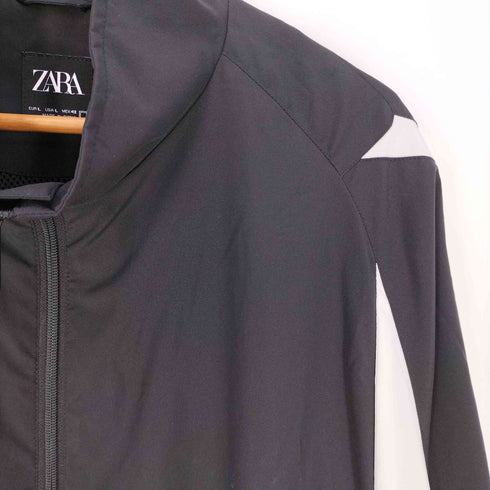 ザラ ZARA テクニカル カラーブロック ジャケット メンズ import:L